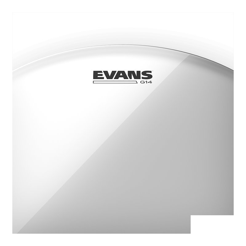 EVANS TT13G14 13吋 單層 透明 Tomtom鼓皮 — 三峽鼓皮