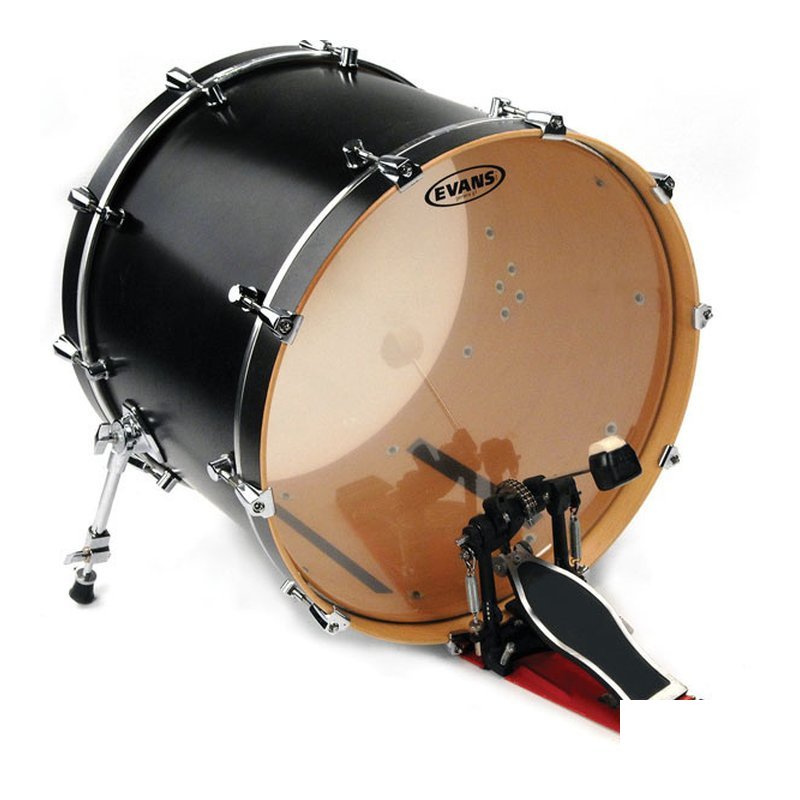EVANS BD22G1 22吋 單層 大鼓/透明鼓皮 — 三峽鼓皮