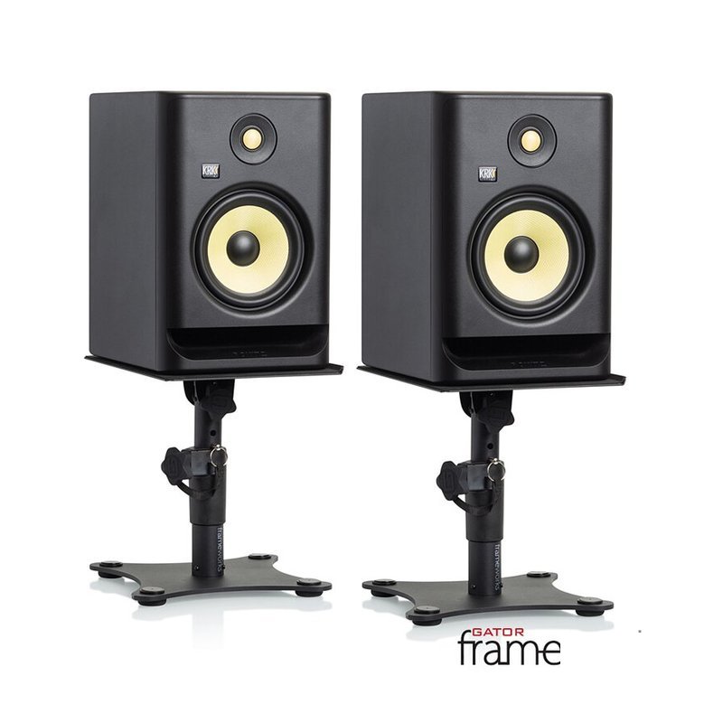 Gator Frameworks 喇叭桌上架/監聽喇叭架/喇叭支架 GFW/SPKSTMNDSK — 三峽錄音 / 音響