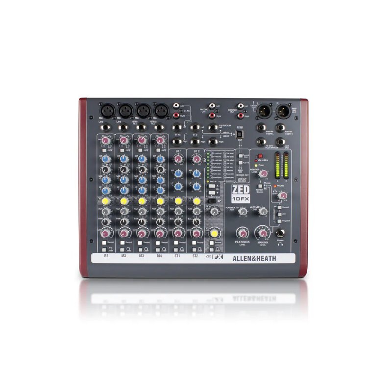 Allen & Heath Allen & Heath / ZED-10FX 10軌 USB類比混音機(價格另洽) — 三峽音響 / 音箱