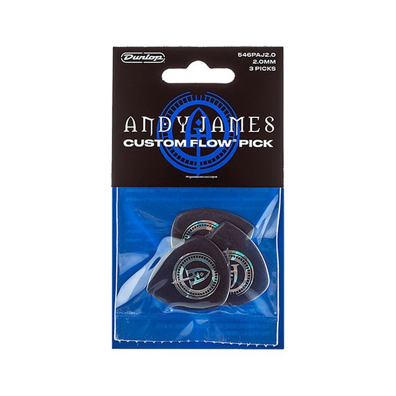 Dunlop Dunlop Andy James Flow Pick 簽名款 匹克 546R AJ2.0 — 三峽Pick