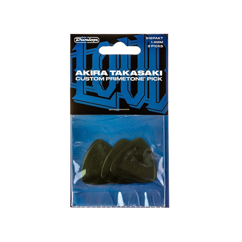 Dunlop Dunlop 516PAKT AKIRA TAKASAKI 高崎晃 1.4mm Pick 3片 — 三峽Pick