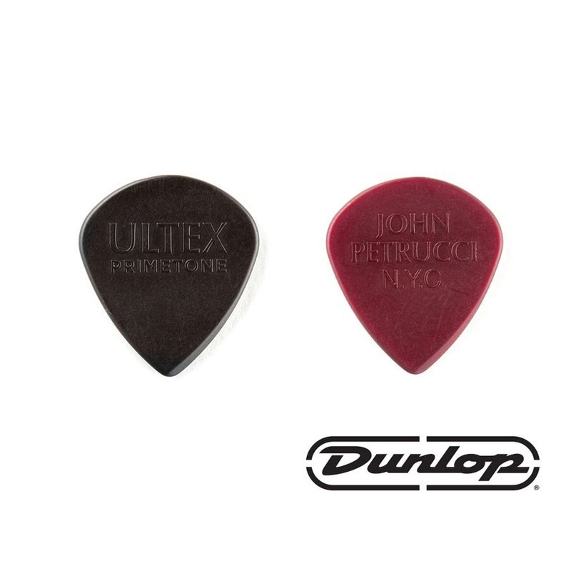 Dunlop Dunlop JOHN PETRUCCI PRIMETONE 黑/ç´ Pick 匹克 單片 — 三峽Pick