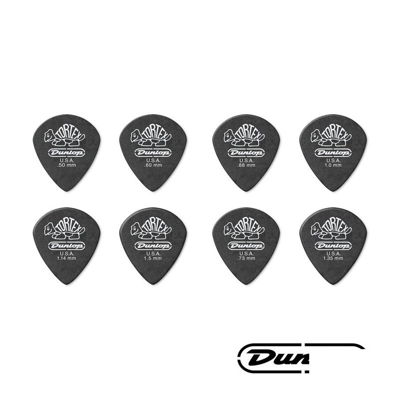 Dunlop Dunlop tortex Jazz III 482R Pick 8種尺寸 匹克 單片 — 三峽Pick
