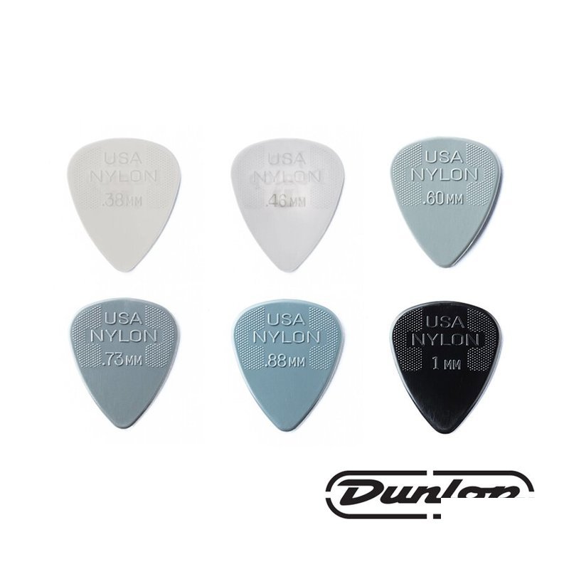 Dunlop Dunlop NYLON 44R Pick 6種尺寸 匹克 單片 — 三峽Pick