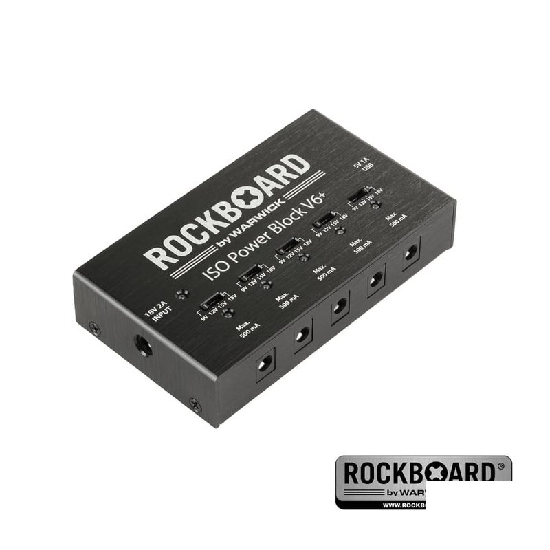 ROCKBOARD Rockboard RBO POWER BLOCK ISO 6+ 隔離式多輸出電源供應器 — 三峽配件 / 週邊