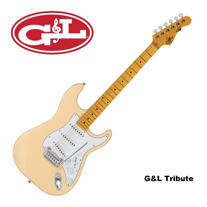 G&L Tribute Series S-500 Vintage White Stratocaster 電吉他 — 三峽吉他 / Bass