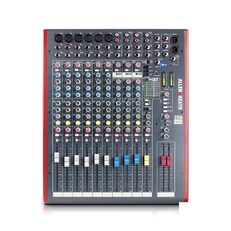 Allen & Heath Allen & Heath / ZED-12FX 12軌 USB類比混音機(價格另洽) — 三峽音響 / 音箱