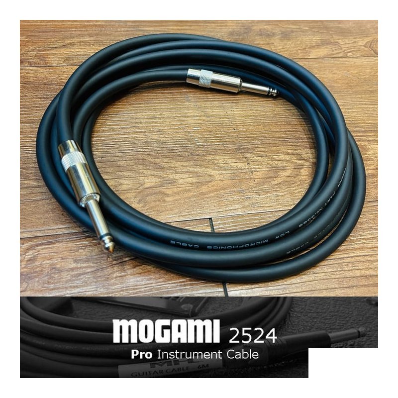 手工自製 日本 Mogami 2524 配 G&H TS-TS 高品質 樂器專用導線 — 三峽導線