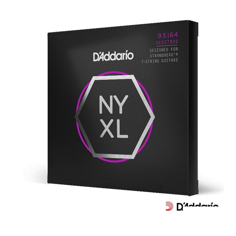 DAddario NYXL 09564SB Nickel Wound 7弦 Strandberg 專用弦 電吉他弦 公司貨 — 三峽木吉他 / 民謠吉他