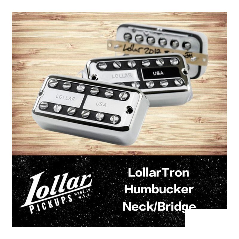Lollar LollarTron Humbucker 前/後 段 雙線圈 電吉他 拾音器 — 三峽吉他 / Bass
