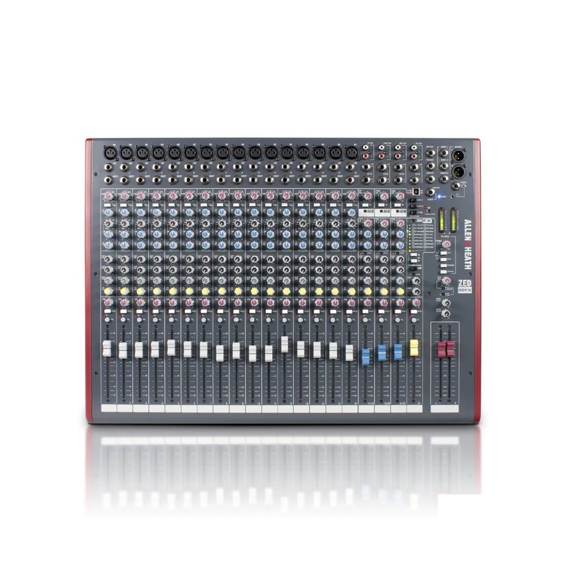 Allen & Heath Allen & Heath / ZED-22FX 22軌 USB類比混音機(價格另洽) — 三峽音響 / 音箱