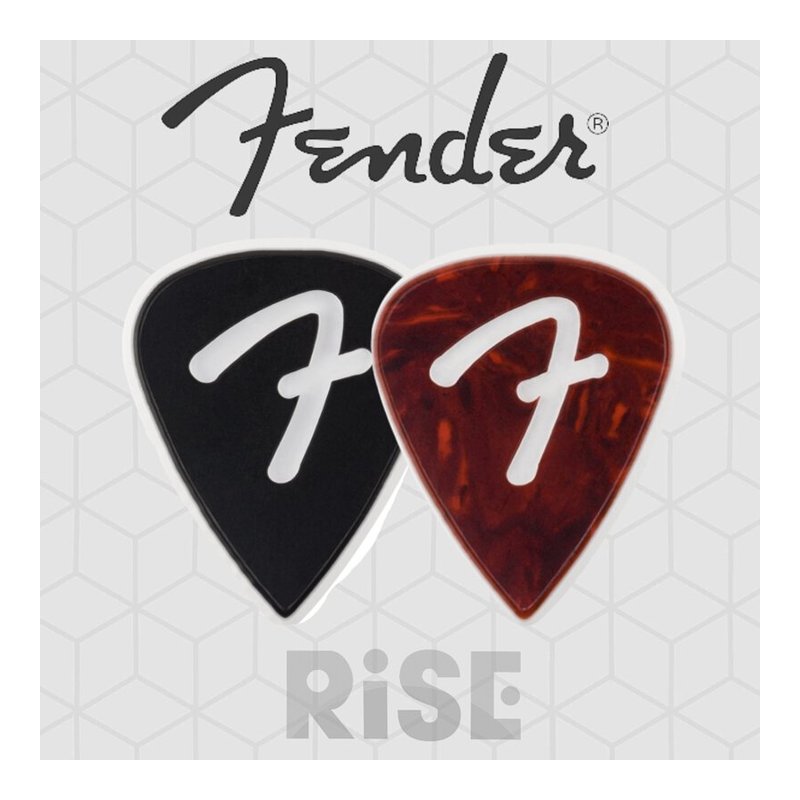 Fender F-Grip 1.5mm Tortoise Shell Pick 551 單片 匹克 — 三峽配件 / 週邊