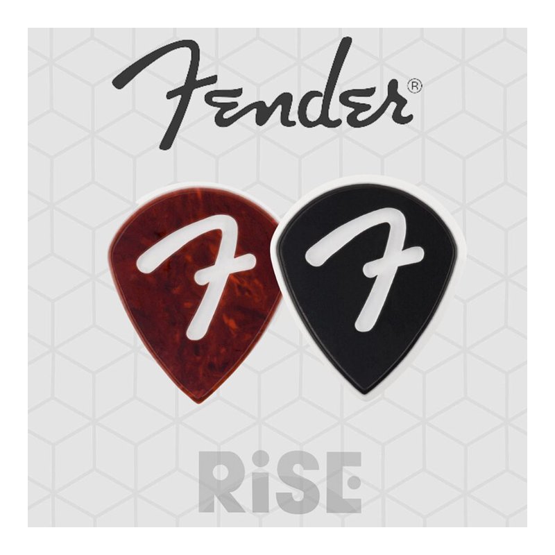 Fender F-Grip 1.5mm Tortoise Shell Pick 351 單片 匹克 — 三峽配件 / 週邊