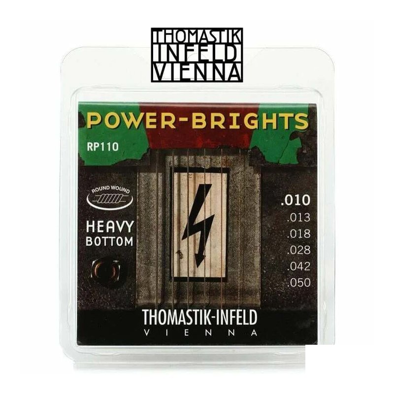 奧地利 Thomastik-Infeld Power-Brights RP110 10-50 電吉他弦 — 三峽電吉他