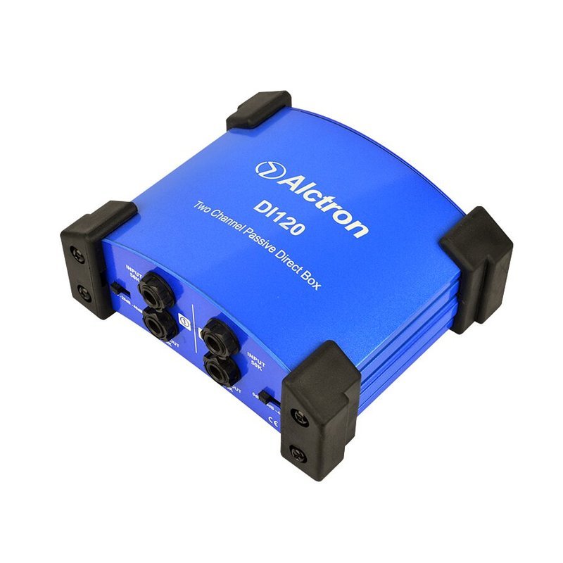 愛克創 Alctron DI-120 DI BOX 被動式 立體聲 平衡訊號 轉換器 公司貨 — 三峽音響 / 音箱