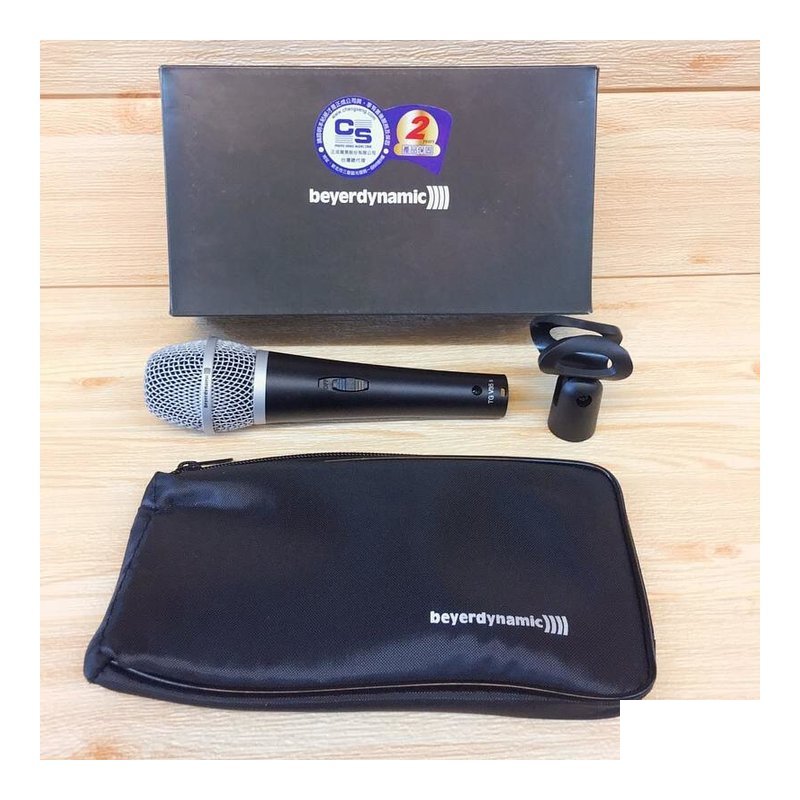 公司貨 拜耳 德國 BeyerDynamic TG V35 Ｓ 動圈式麥克風 ？ 心型 附袋子 夾子 — 三峽配件 / 週邊
