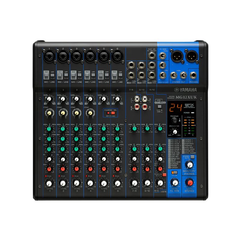 Yamaha Yamaha / MG12XUK 類比混音機 — 三峽錄音 / 音響