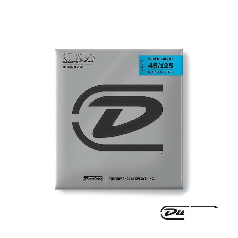 Dunlop Dunlop DBMMS45125 Marcus Miller 貝斯弦 五弦 45-125 — 三峽木吉他 / 民謠吉他