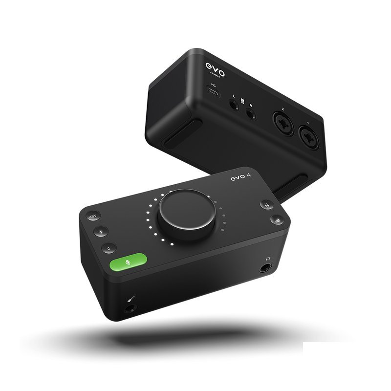 Audient Audient EVO 4 2in 2out 兩軌 錄音介面 錄音 OBS 直播 — 三峽錄音