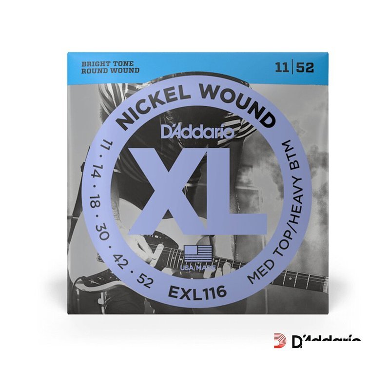 DAddario EXL 116 11/52 電吉他弦 公司貨 — 三峽木吉他 / 民謠吉他