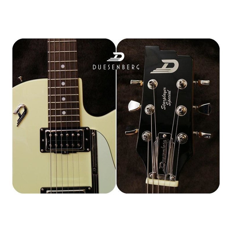 å¾·å» Duesenberg Starplayer Special 電吉他 復古白 含原廠 硬盒 — 三峽吉他 / Bass