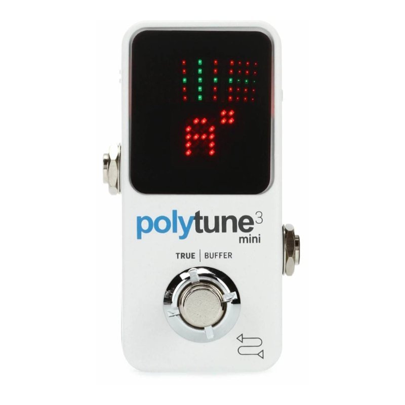 TC Electronic TC Electronic Polytune 3 Mini 地板式調音器 内置BUFFER — 三峽調音器