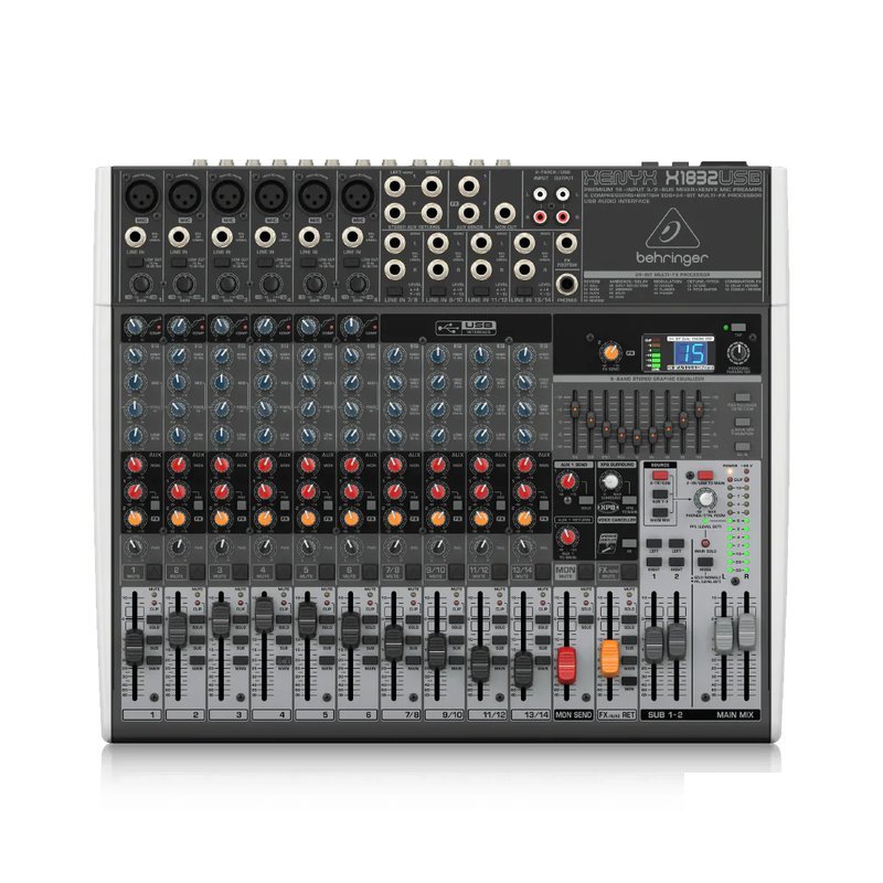Behringer Behringer / X1832USB 14軌USB混音機 — 三峽音響 / 音箱