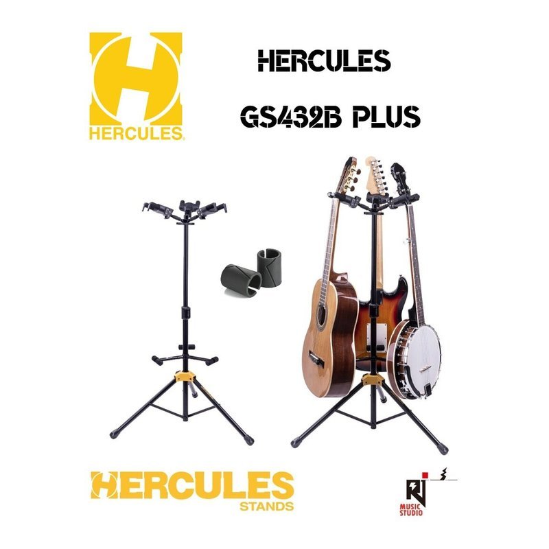 Hercules 海格力斯 GS432B PLUS ???? 公司貨 ？ ？新款 — 三峽吉他 / Bass