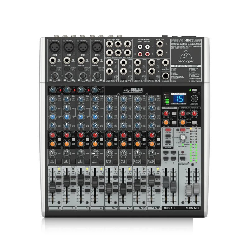 Behringer Behringer / X1622USB 12軌USB混音機 — 三峽音響 / 音箱