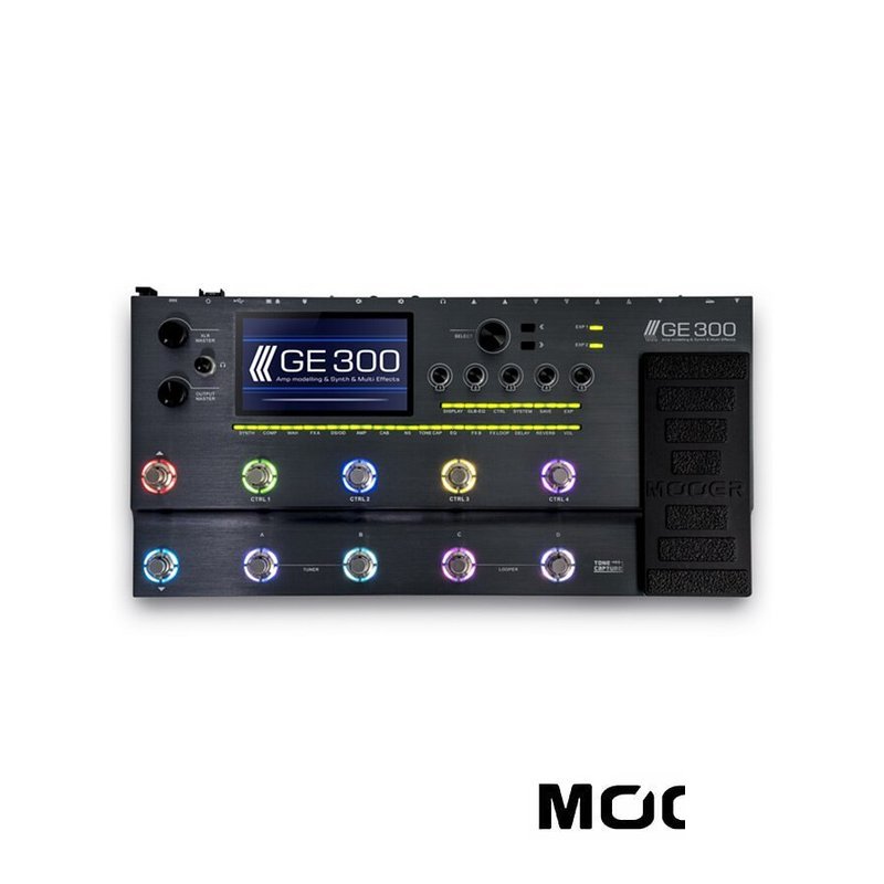 Mooer GE300 前級模擬 綜合效果器 — 三峽效果器