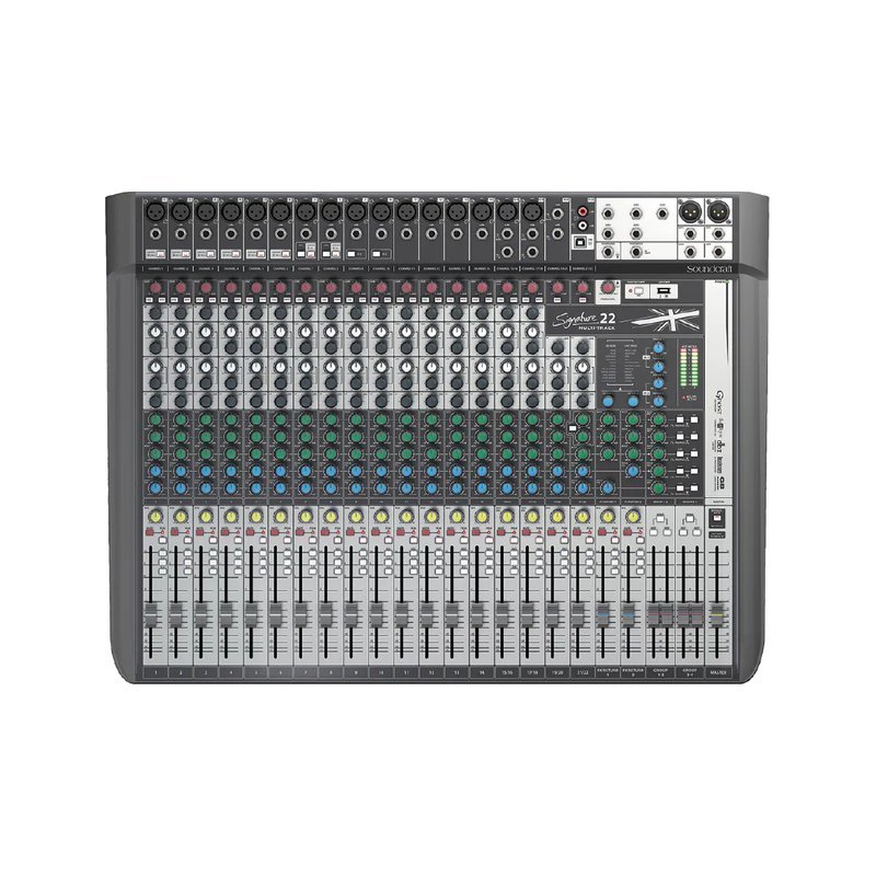 Soundcraft Soundcraft / Signature 22MTK 22軌USB混音機 — 三峽音響 / 音箱