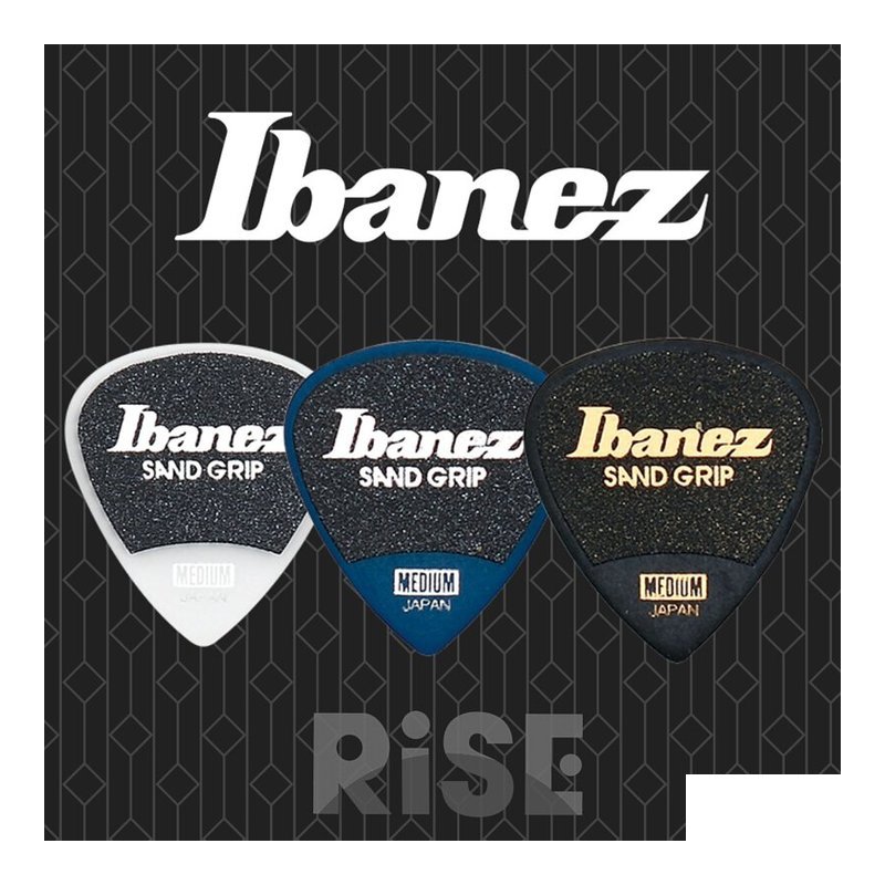 Ibanez PA16MSG 0.8mm 防滑 三色 日本製造 Pick — 三峽配件 / 週邊
