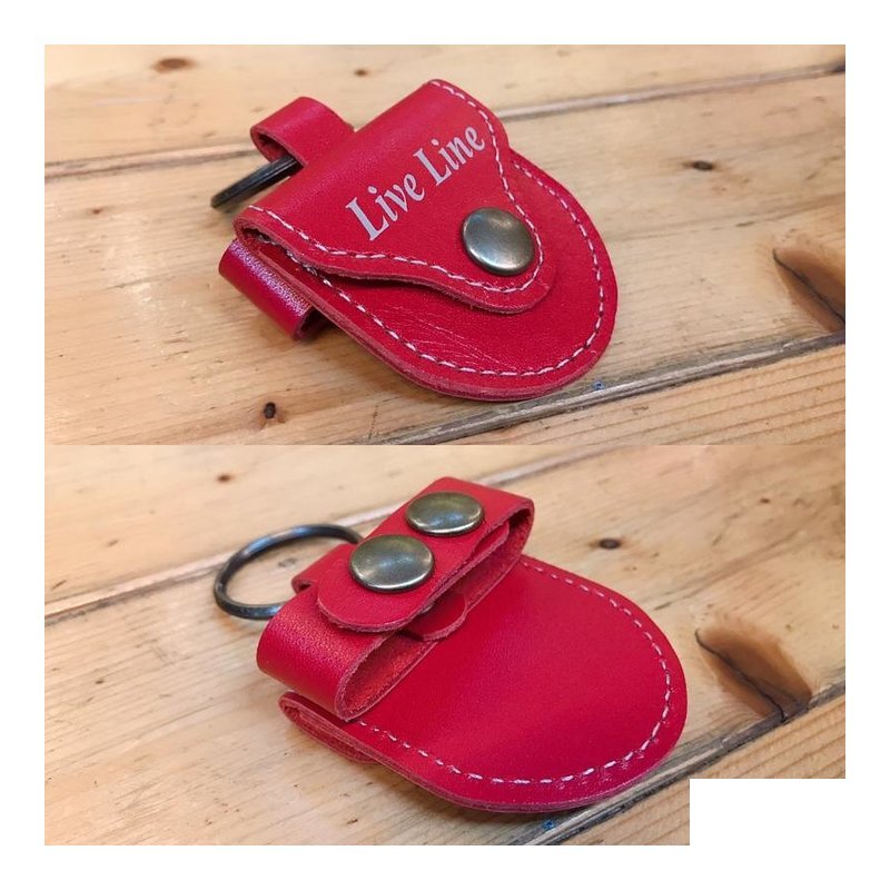 Live Line Leather Pick Cases 匹克夾 皮革鑰匙圈 日本製造 — 三峽配件 / 週邊