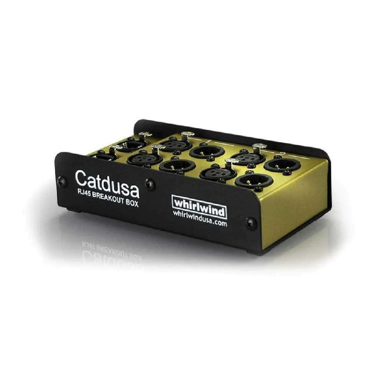 Whirlwind Whirlwind / Catdusa 4in / 4out 數位多軌Stagebox 原廠公司貨保固(美國製造) — 三峽配件 / 週邊
