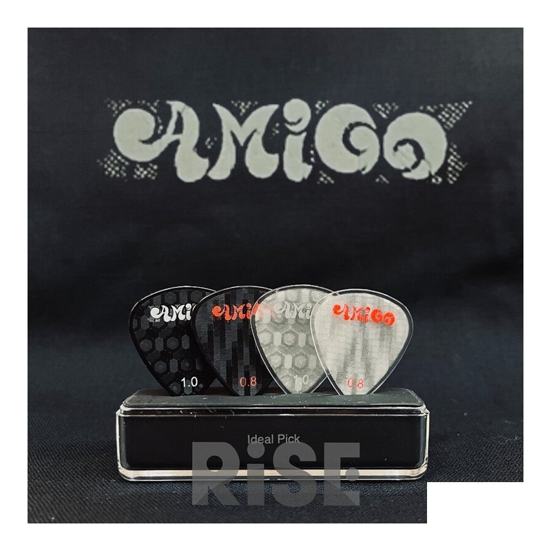 AMIGO 黑白系列 è¶ 耐磨 不掉漆 台灣製造 匹克 PICK — 三峽Pick