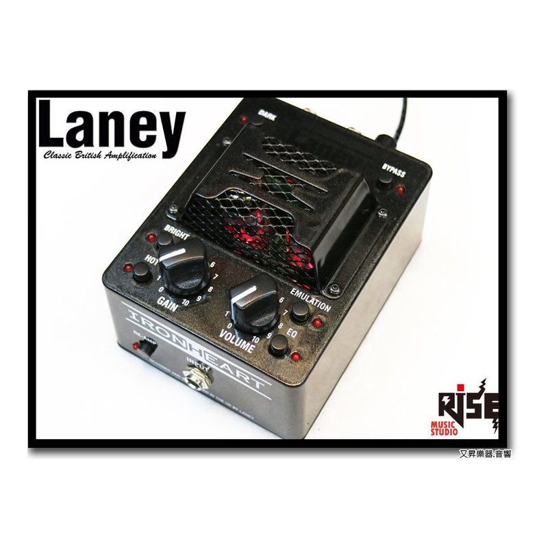 Laney IRT-PULSE 電吉他 真空管 錄音介面 前級效果器 — 三峽吉他 / Bass