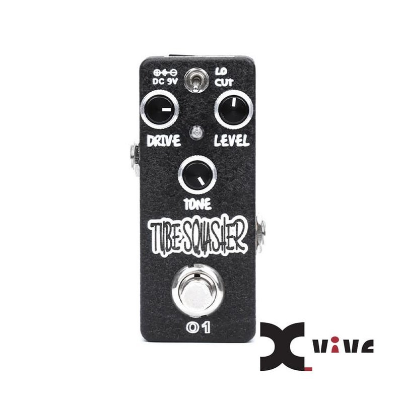 Xvive O1 Tube Squasher Overdrive 煴音 效果器 — 三峽效果器