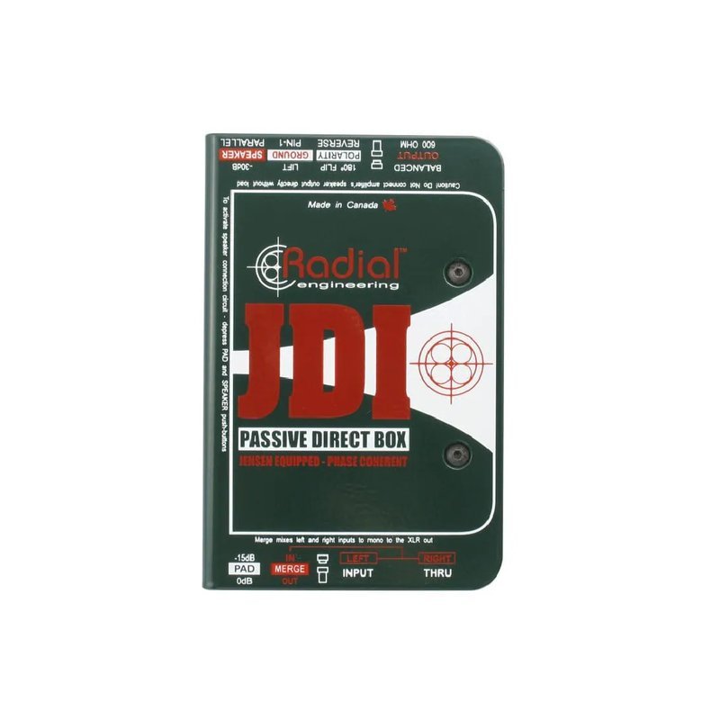 Radial Radial / JDI 被動式DI Box — 三峽音響 / 音箱