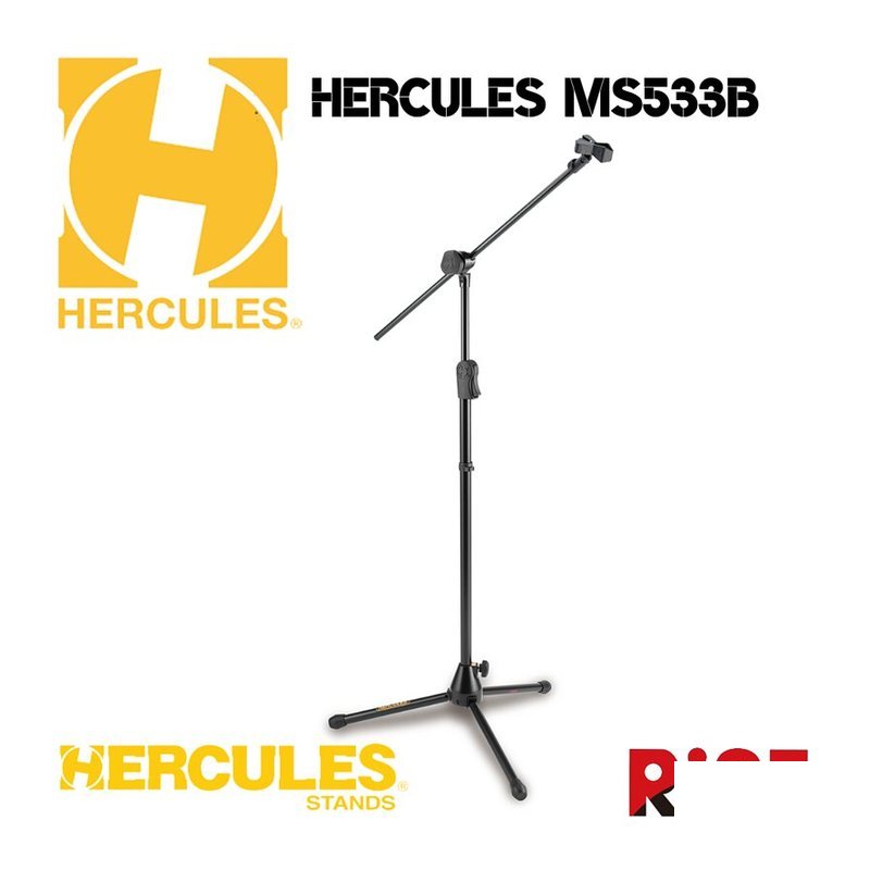 Hercules 海格力斯 MS533B 麥克風架 直斜？ ？用 (?????/快拆麥克風夾) — 三峽配件 / 週邊