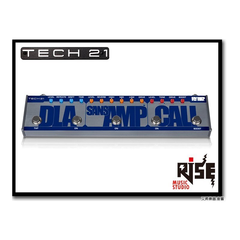 Tech 21 CALI FLY RIG 5 電吉他 煴音 單顆效果器 — 三峽吉他 / Bass