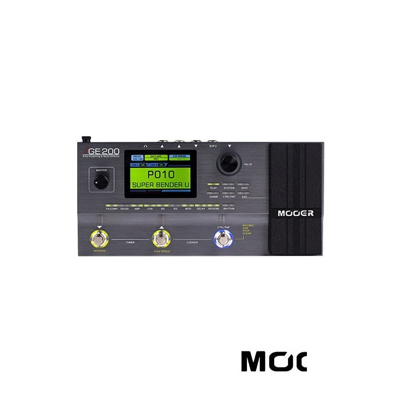 MOOER GE200 前級模擬 綜合效果器 — 三峽效果器