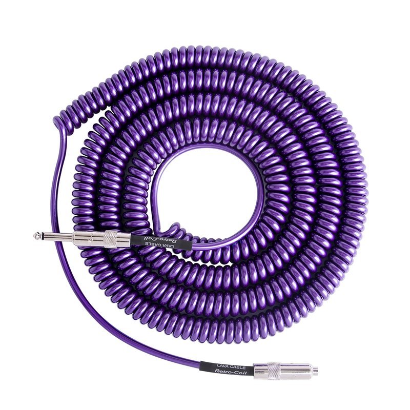 美國 LAVA Cable Retro Coil 復古捲捲線 導線 6M 一直一L 顏色可選 — 三峽配件 / 週邊