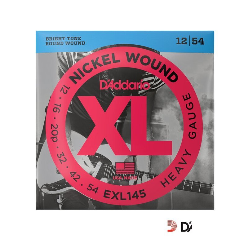 DAddario EXL 145 12-54 降弦專用 電吉他弦 公司貨 — 三峽木吉他 / 民謠吉他
