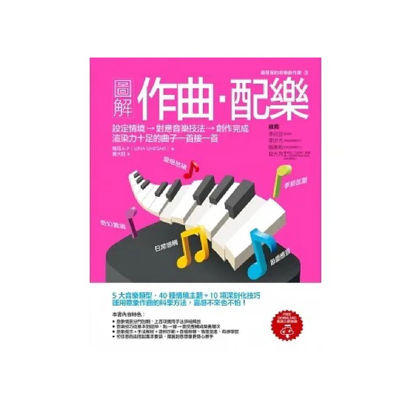 易博士 易博士 / 圖解作曲‧配樂 — 三峽配件 / 週邊