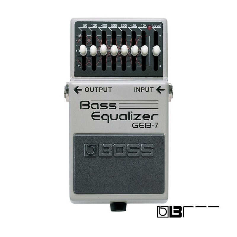 BOSS GEB-7 Bass Equalizer 貝斯等化效果器 — 三峽貝斯