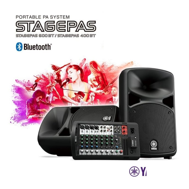 Yamaha STAGEPAS 400BT 600BT 可攜式PA音響系統 街酭藝人？ 備 — 三峽配件 / 週邊