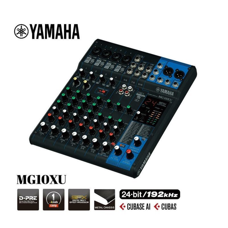 YAMAHA MG10XU 10軌 混音器 — 三峽錄音 / 音響