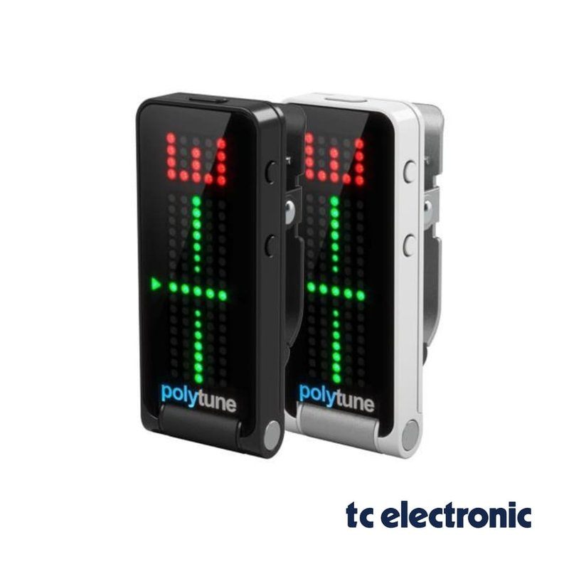 TC Electronic Polytune Clip 夾式 調音器 黑 公司貨 — 三峽配件 / 週邊
