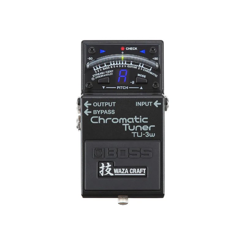 BOSS BOSS / TU-3W Waza Craft半音階調音器(Chromatic Tuner) — 三峽調音器